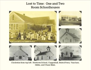 Some of the Portsmouth one room schools Lost to Time.