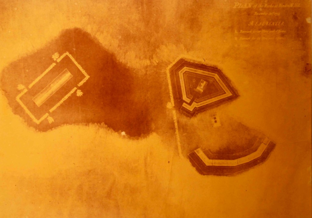 Blueprint from collection of Portsmouth Historical Society